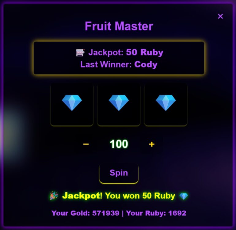 Fruit Master