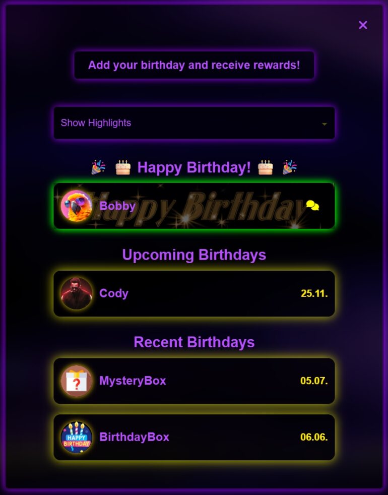 BirthdayBox