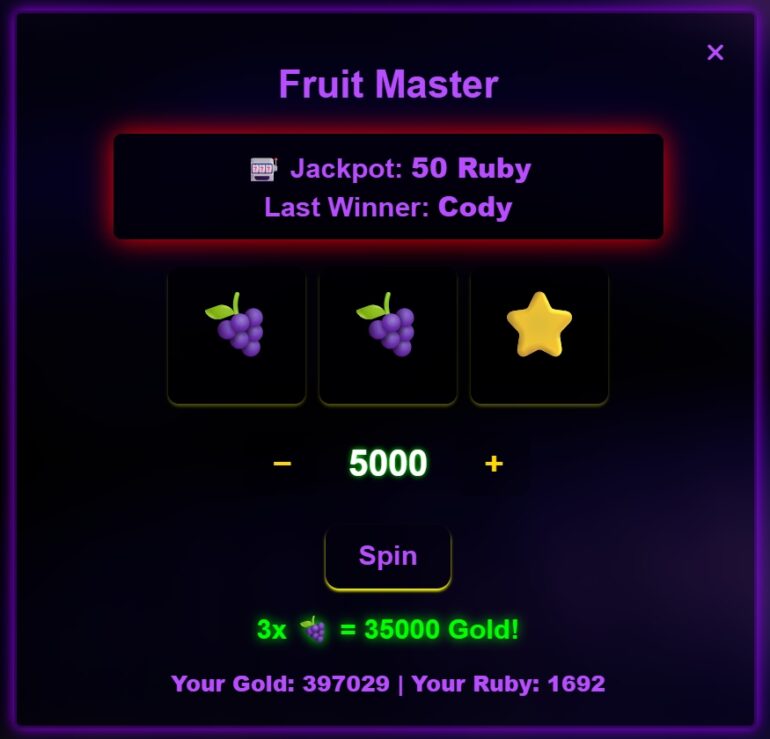 Fruit Master