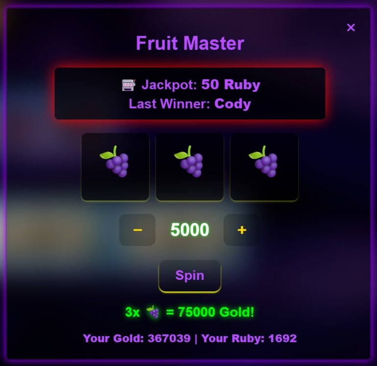 Fruit Master