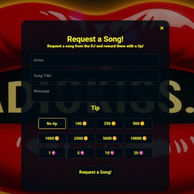 Request a Song - CodyChat Store