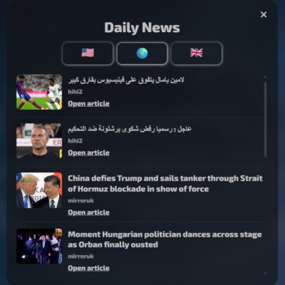 Daily News – This product will be available soon